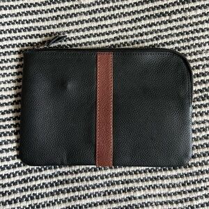 RARE Madewell leather pouch clutch